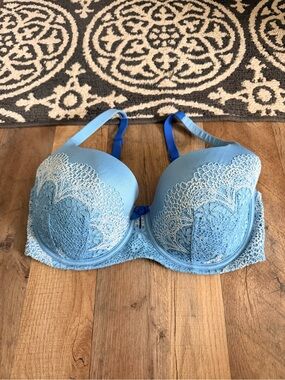 Victoria's Secret | Body by Victoria Lined Demi, Blue Lace 38DDD